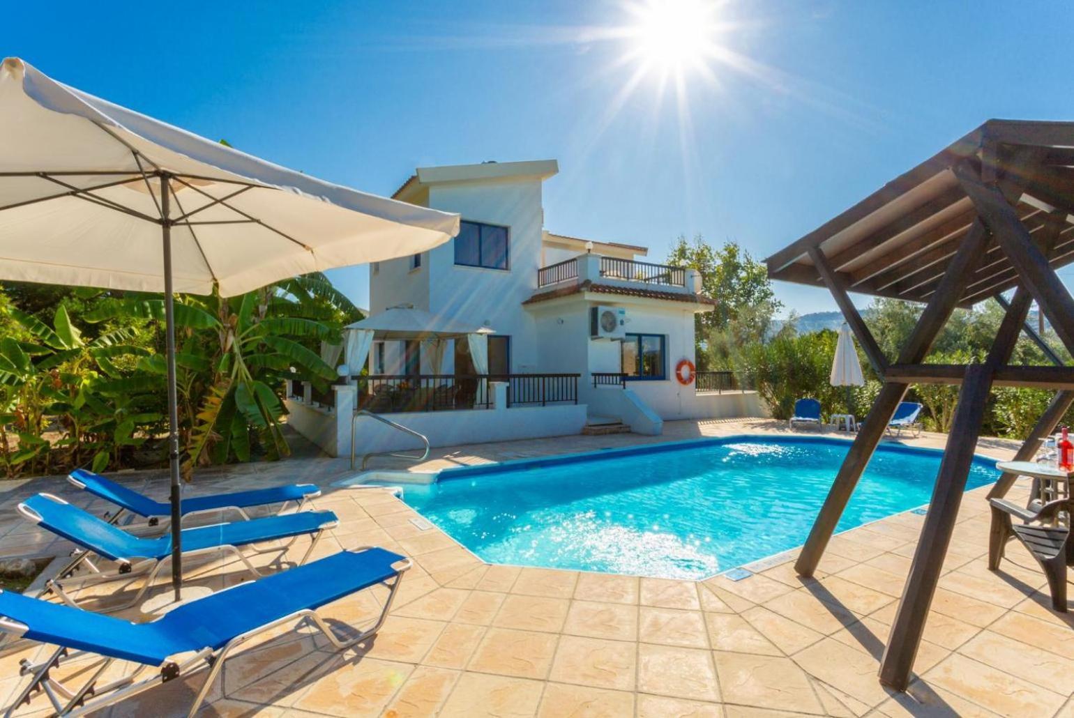 Villa Charoula Thio Polis Ngoại thất bức ảnh