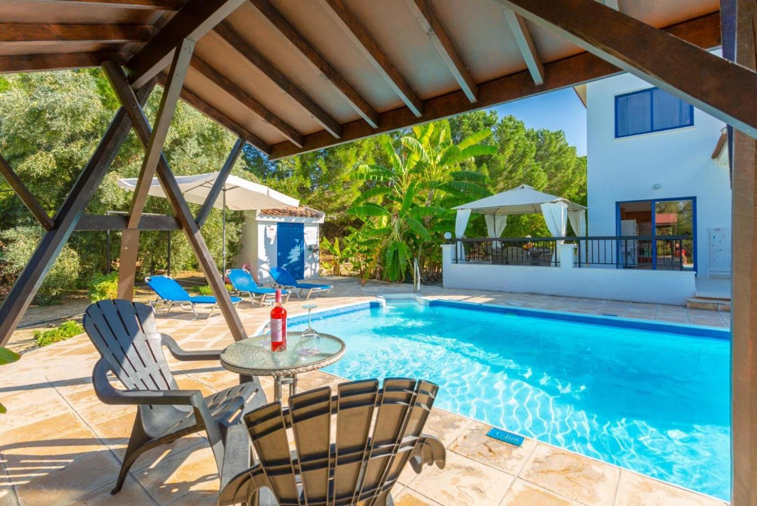 Villa Charoula Thio Polis Ngoại thất bức ảnh