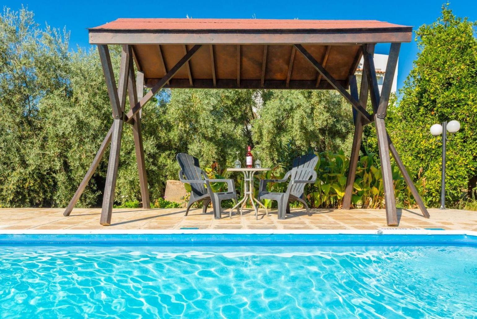 Villa Charoula Thio Polis Ngoại thất bức ảnh